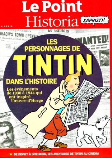 Les personnages de Tintin dans l'histoire