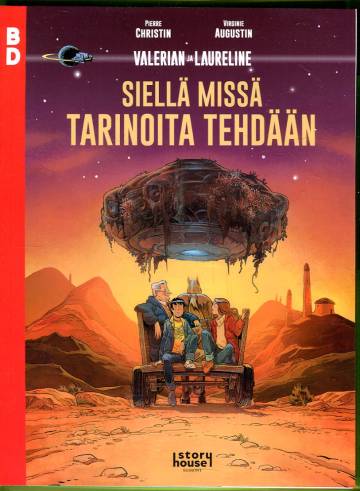 Valerian ja Laureline - Siellä missä tarinoita tehdään (BD 18)