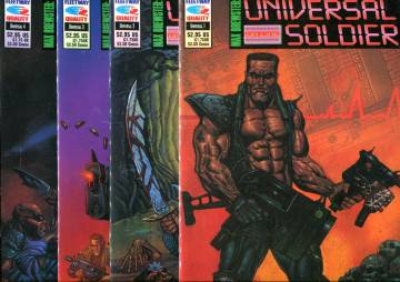 Max Brewster: Universal Soldier #1 May - #4 Aug 93 (whole series)