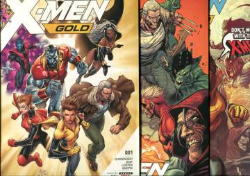 X-men Gold #1 Jun 17 - #3 Sep 17: Back to Basics #1-3 (Whole miniseries)