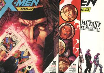 X-men Gold #4 Aug 17 - #6 Aug 17: Techno Superior #1-3 (Whole miniseries)