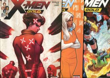 X-men Gold #23 May 18 - #25 Jun 18: Cruel & Unusual #1-3(Whole miniseries)