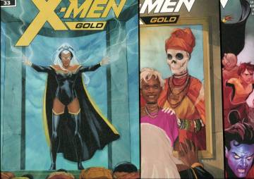 X-men Gold #33 Oct 18 - #35 Nov 18: Godwar #1-3(Whole miniseries)