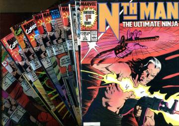 Nth Man The Ultimate Ninja Vol. 1 #1-16 Aug 89 - Sep 90 (Whole Series)