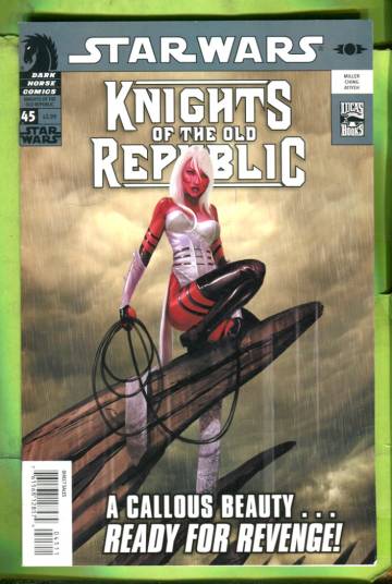 Star Wars: Knights of the Old Republic #45 Sep 09