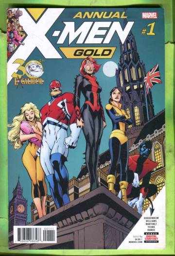 X-Men: Gold Annual #1 Mar 18