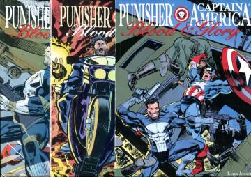 Blood & Glory Vol. 1 #1-3 (Punisher & Captain America)