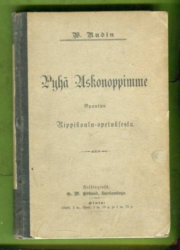 Pyhä uskonoppimme - Opastus konfirmatsiooni-opetuksesta