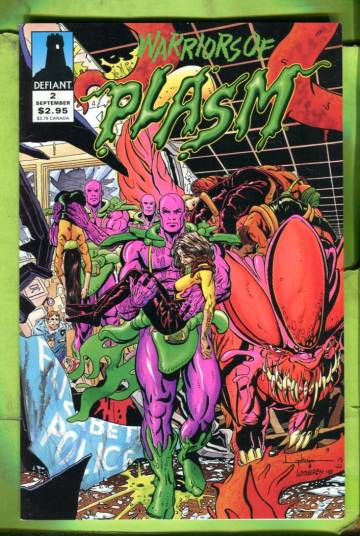 Warriors of Plasm #2 Sep 93