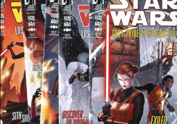 Star Wars: Lost Tribe of the Sith - Spiral #1 Aug - #5 Dec 12 (whole series)