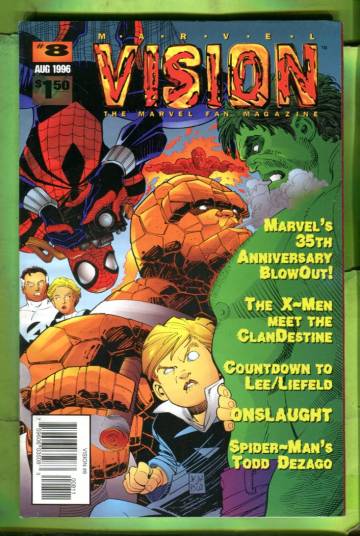 Marvel Vision Vol. 1 #8 Aug 96