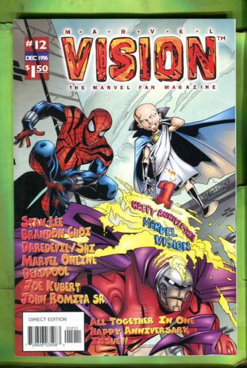 Marvel Vision Vol. 1 #12 Dec 96