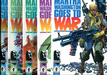 Martha Washington Goes to War #1 May - #5 Nov 94 (whole miniseries)