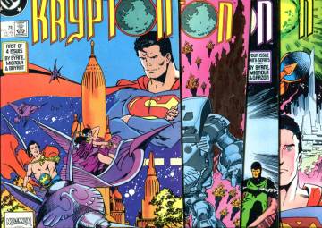 World of Krypton #1 Dec 87 - #4 Mar 88 (whole miniseries)