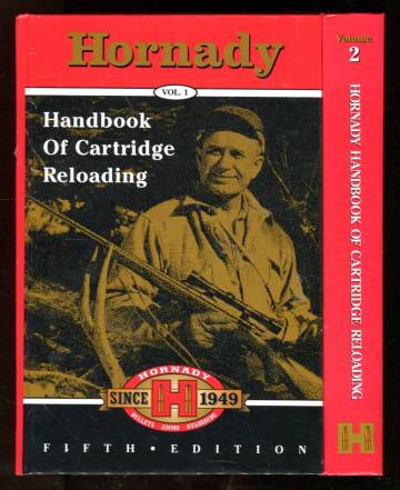 Hornady Handbook of Cartridge Reloading Volume 1-2 - Rifle-Handgun Reloading Data & Ballistic Tables