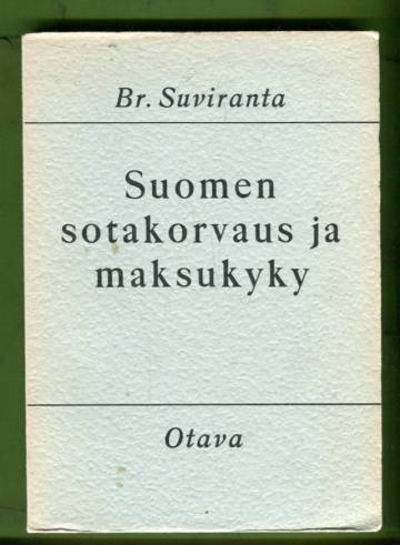 Suomen sotakorvaus ja maksukyky