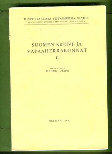 Suomen kreivi- ja vapaaherrakunnat II