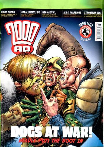 2000 AD #1403 Aug 04