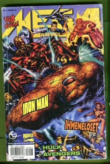 Mega-Marvel 6/98 - Ihmeneloset, Iron man, Hulk & Avengers