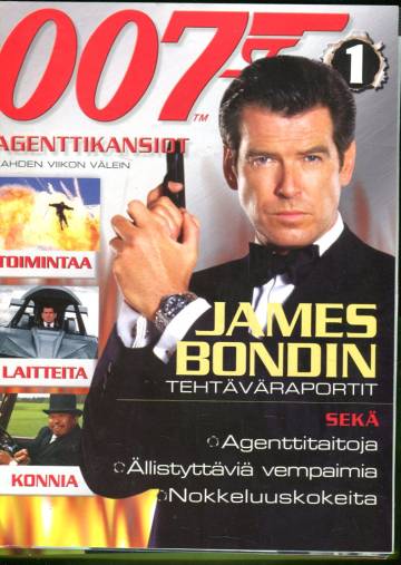 007 Agenttikansiot 1-5 & 15