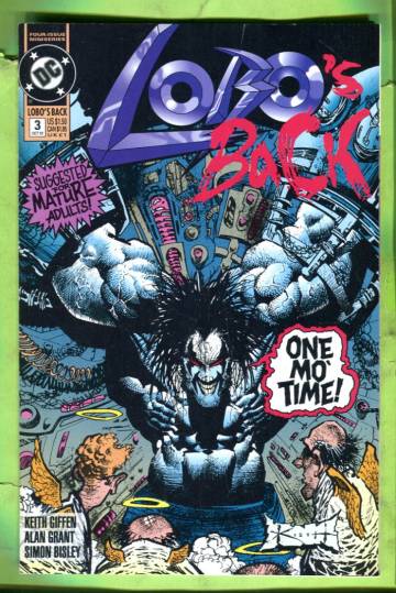 Lobo's Back #3 Oct 92