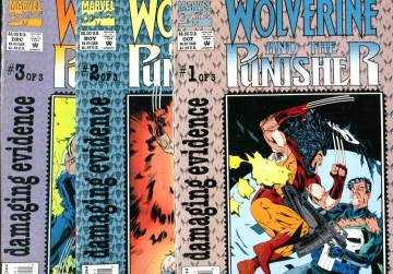 Wolverine and the Punisher: Damaging Evidence #1 Oct - #3 Dec 93 (whole miniseries)