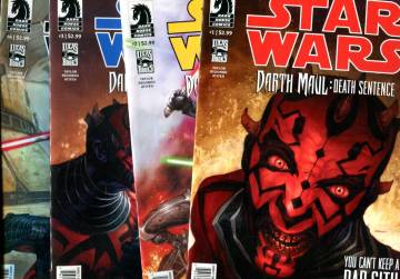 Star Wars: Darth Maul - Death Sentence #1 Jul - #4 Oct 12 (whole miniseries)