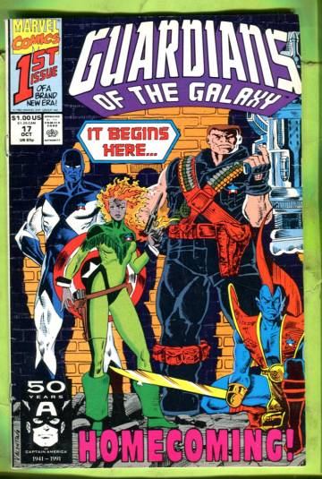 Guardians of the Galaxy Vol 1 #17 Oct 91