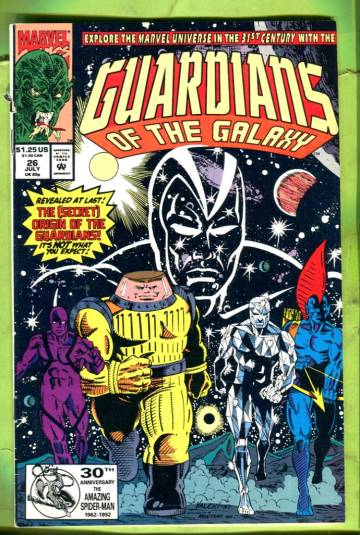 Guardians of the Galaxy Vol 1 #26 Jul 92