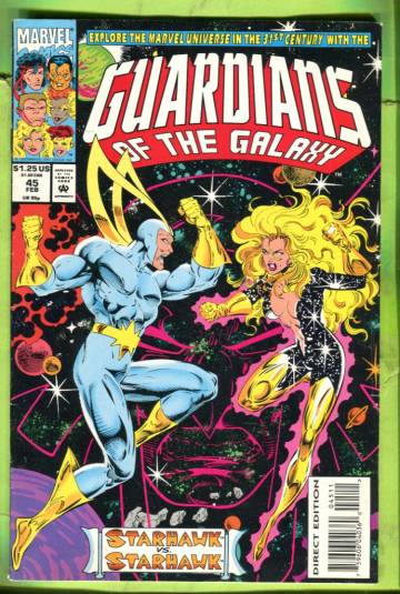 Guardians of the Galaxy Vol 1 #45 Feb 94