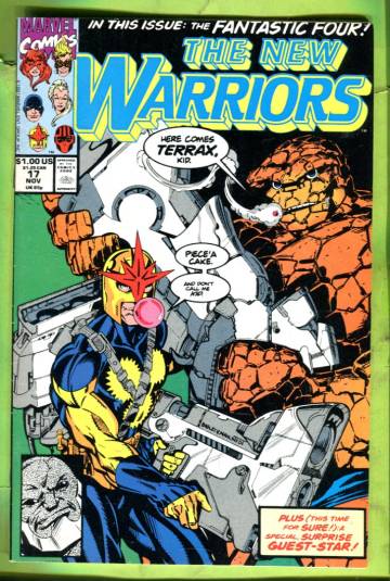 The New Warriors Vol 1 #17 Nov 91