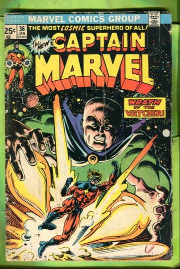 Captain Marvel Vol. 1 #36 Jan 75