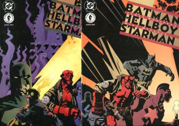 Batman/Hellboy/Starman #1 Jan - #2 Feb 99 (whole ministories)