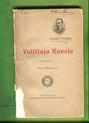 Valittuja runoja kokoelmista ''Guitarr och Dragharmonika'', Nya Dikter'' ja ''Räggler å Paschaser''