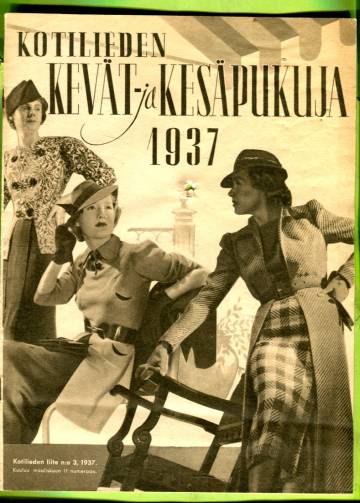 Kotilieden kevät- ja kesäpukuja 1937