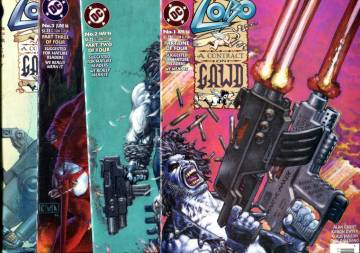 Lobo: A Contract on Gawd #1-4 Apr - Jul 94 (Whole miniseries)