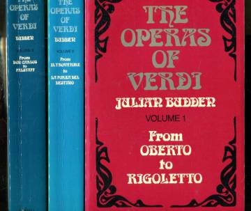 The Operas of Verdi 1-3