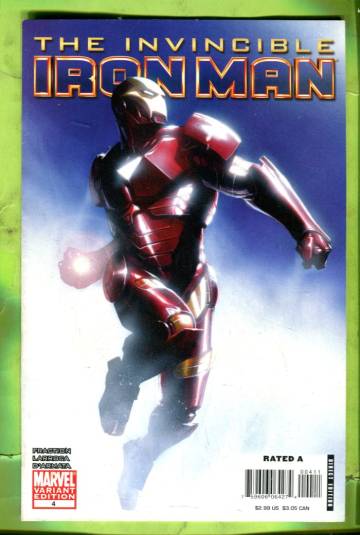 Invincible Iron Man #4 Oct 08