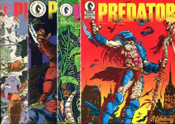 Predator #1 Sep 89 - #4 Mar 90 (whole miniseries, katso kuvaus!)