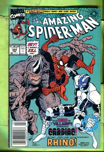 Amazing Spider-Man Vol. 1 #344 Feb 91