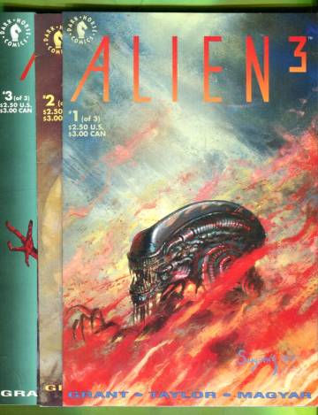 Alien3 #1 Jun - #3 Jul 92 (whole miniseries)