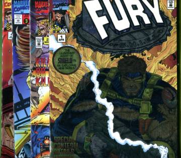 Fury of S.H.I.E.L.D. Vol. 1 #1 Apr - #4 Jul 95 (whole miniseries)