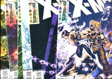 X-men #188-193: Supernovas #1-6 Sep 06- Jan 07 (Whole miniserie)