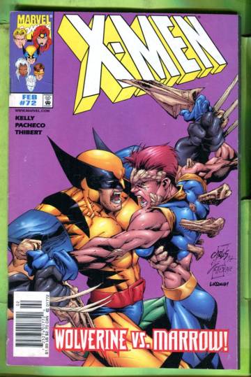 X-Men Vol. 1 #72 Feb 98