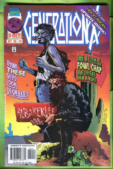 Generation X Vol. 1 #20 Oct 96