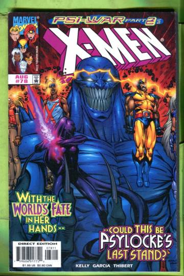 X-Men Vol 1 #78 Aug 98