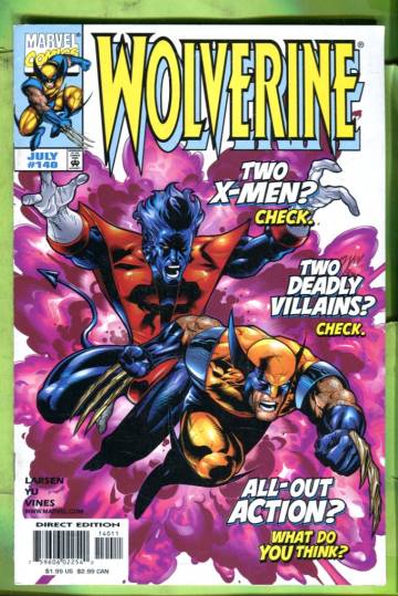 Wolverine Vol. 1 #140 Jul 99