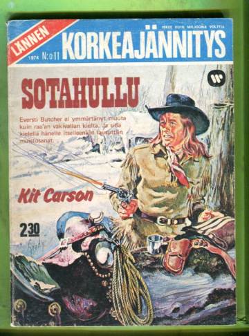 Lännen korkeajännitys 11/74 - Sotahullu