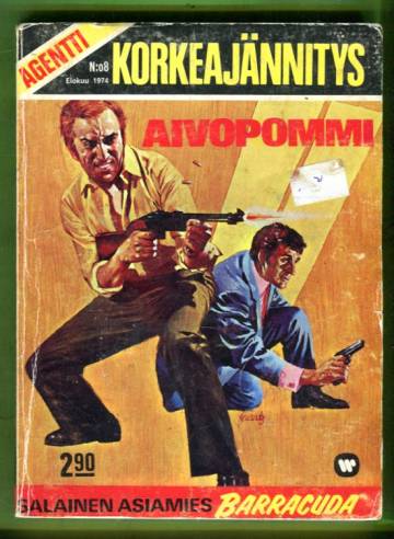 Agentti Korkeajännitys 8/74 - Aivopommi