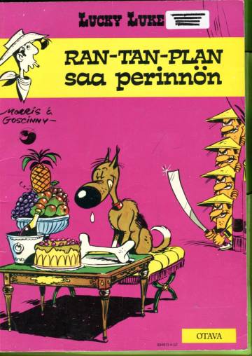 Lucky Luke 15 - Ran-Tan-Plan saa perinnön